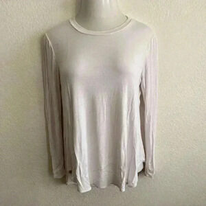 💥Azules Lightweight Long Sleeve White Top M